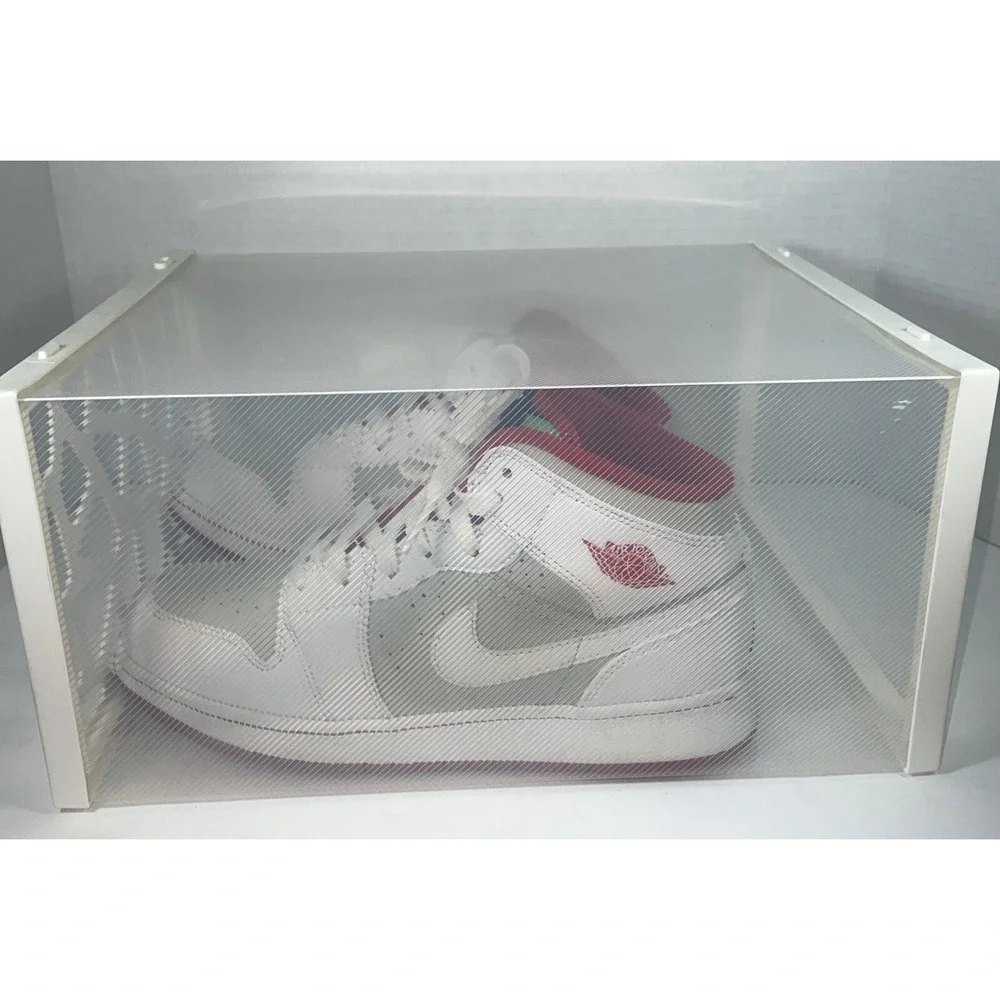 Air‎ Jordan 1 Mid Hare 2015 Bugs Bunny White Silver Red 719554-123 Mens 6.5Y 8W
